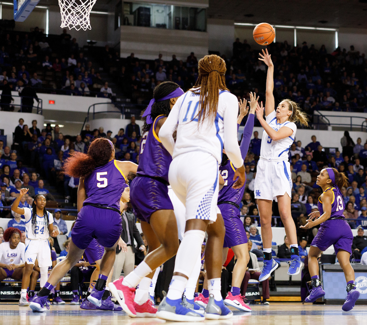 BLAIR GREEN.


The UK women?s basketball team beat LSU on senior day on Sunday, February 24, 2019.

Photo by Elliott Hess | UK Athletics