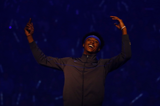 Ashton Hagans.

2019 Big Blue Madness

Photo by Chet White | UK Athletics