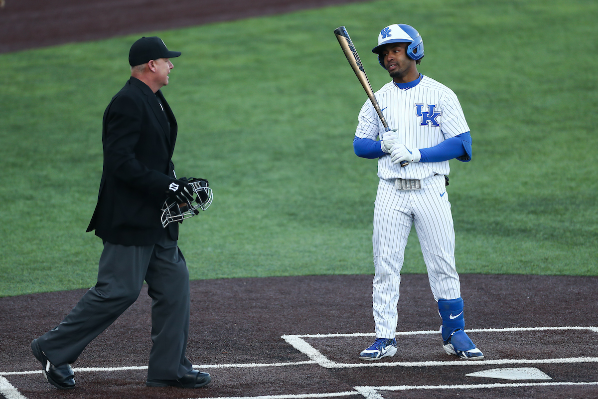 JAREN SHELBY.

Kentucky beat Appalachian State 7-3.

Photo by Elliott Hess | UK Athletics