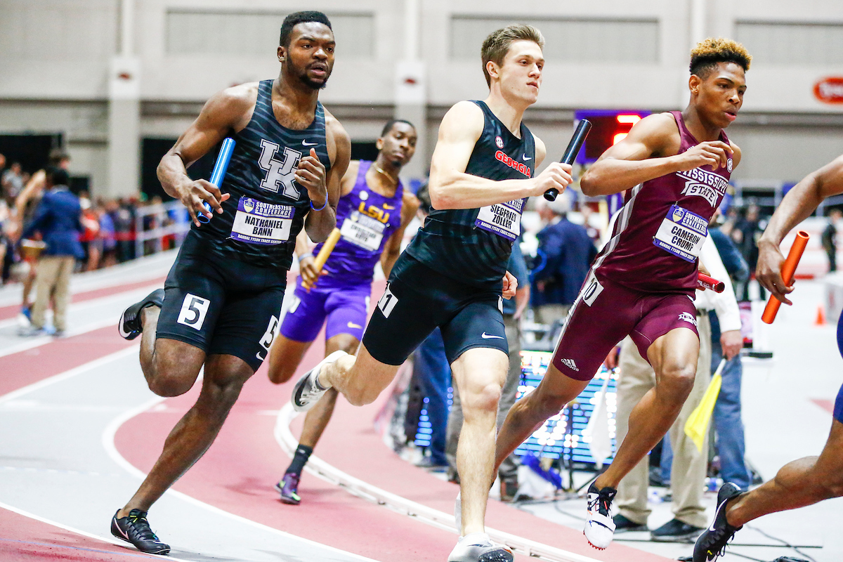 Nathaniel Bann.

Day one of the 2019 SEC Indoor Track and Field Championships.

Photo by Chet White | UK Athletics