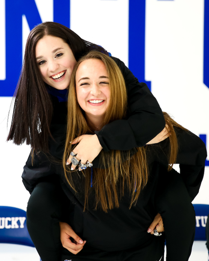 Mary Tucker. Emmie Sellers.

Rifle National Championship Rings.

Photo by Eddie Justice | UK Athletics
