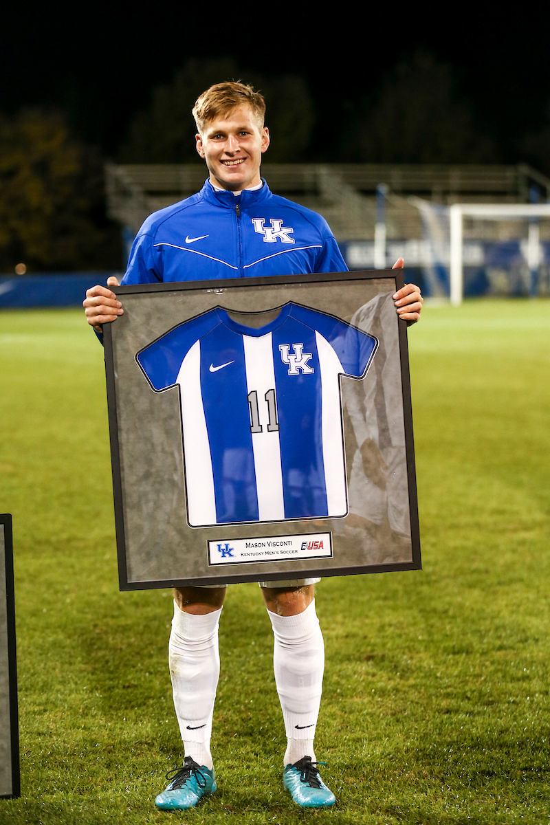Oliver Juul.

Kentucky MSOC Recognizes 14 Seniors.

Photo by Grace Bradley | UK Athletics