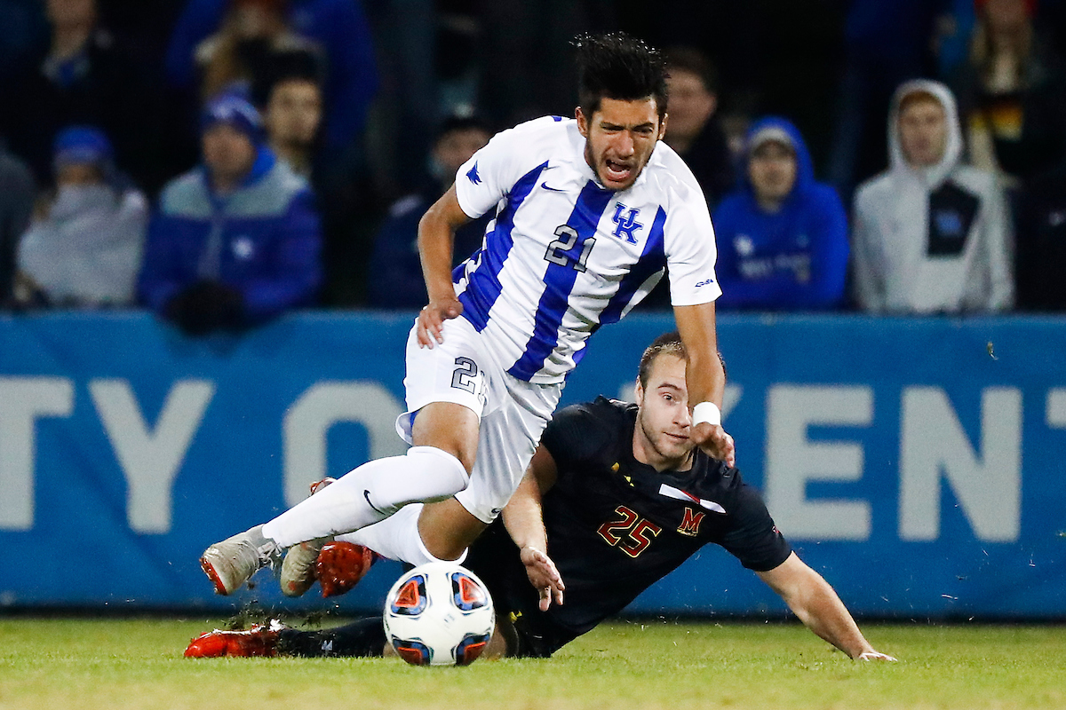 Kalil Elmedkhar.

Kentucky falls to Maryland 1-0 at The Bell.

Photo by Chet White | UK Athletics