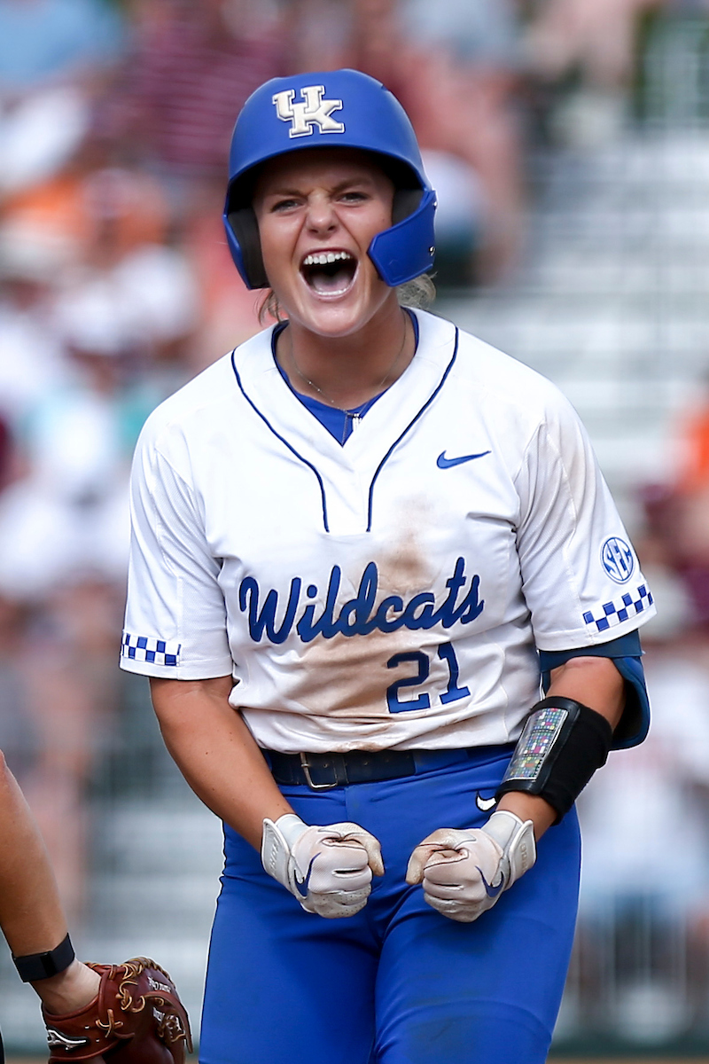 Erin Coffel.

Kentucky falls Virginia Tech 4-5.

Photo by Grace Bradley | UK Athletics