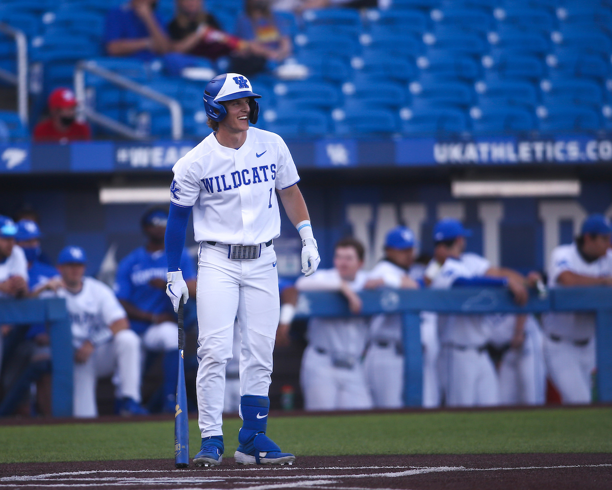 John Rhodes.

Kentucky falls to LSU 15-2.

Photo by Grace Bradley | UK Athletics