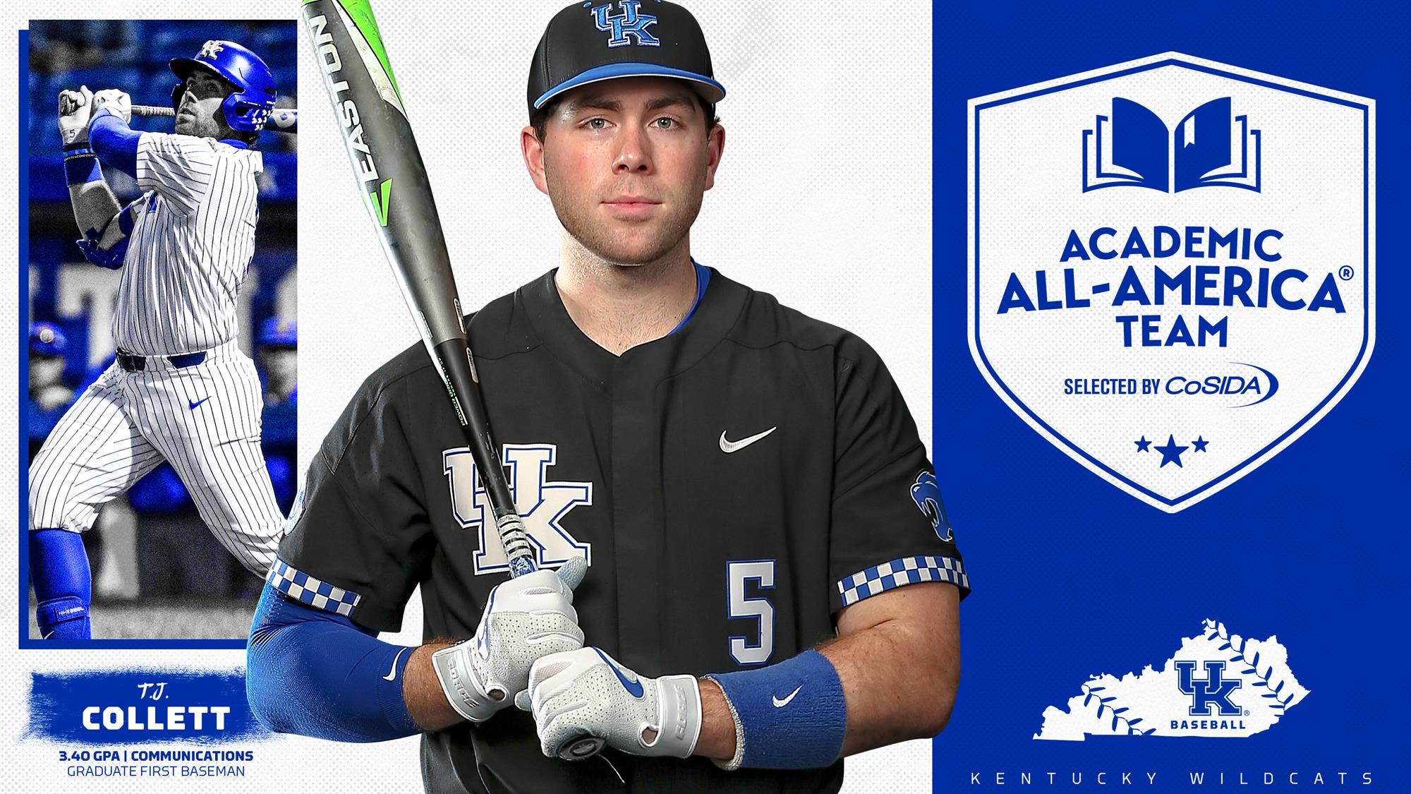 T.J. Collett Named CoSida Academic All-American