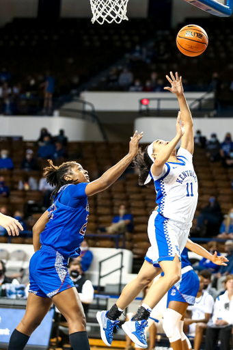 Jada Walker. 

UK beats PC 81-53.

Photo by Eddie Justice | UK Athletics