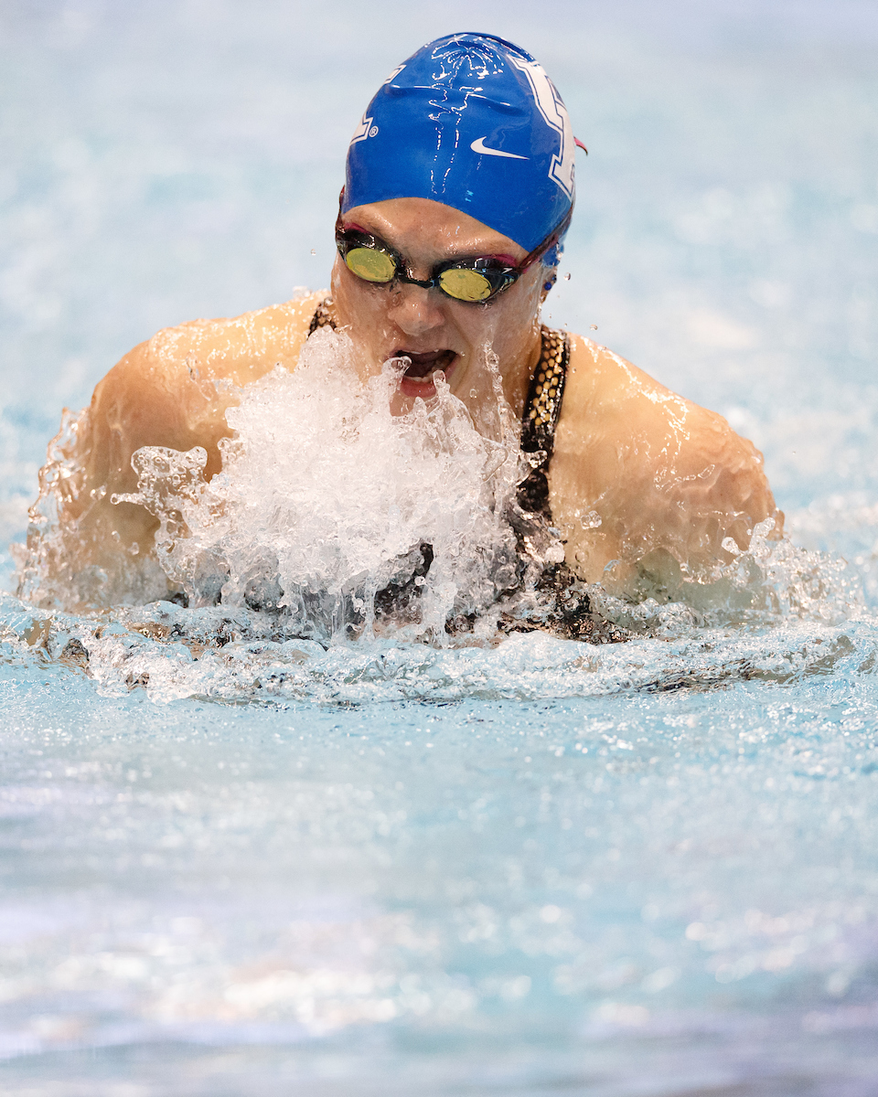 Bailey Bonnett.

Day four of the SEC Swim and Dive Championship.

Photo by Elliott Hess | UK Athletics