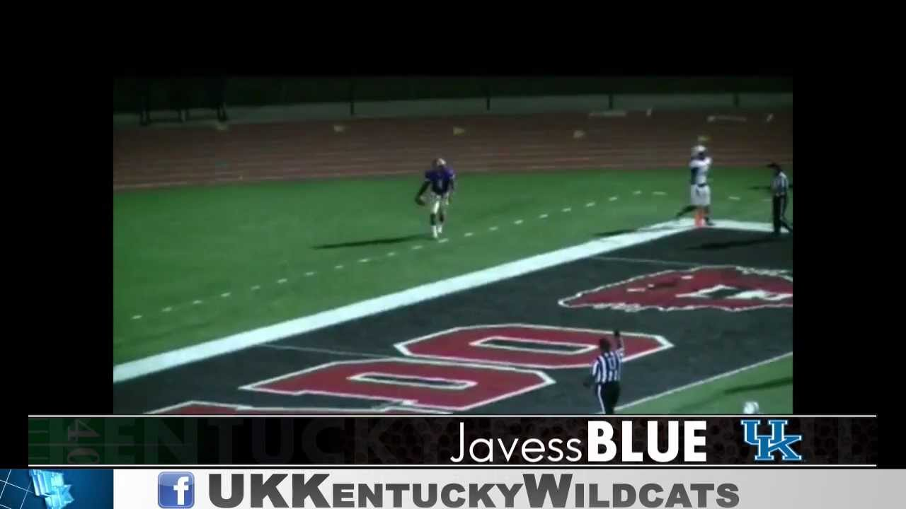 UK Football Signing Day 2013 - Javess Blue