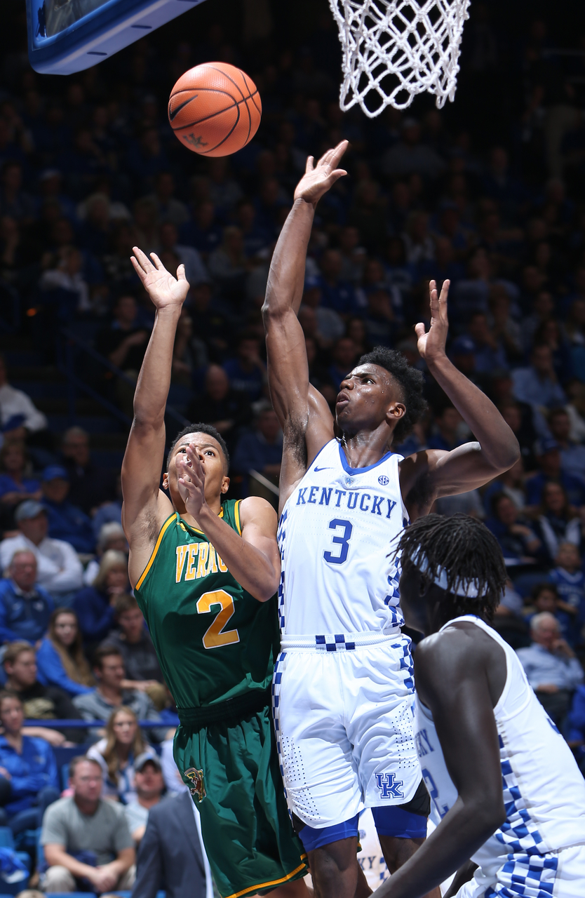 Hamidou Diallo

The University of Kentucky men's basketball team beats Vermont 73-69 on Sunday, November 12, 2017 at Rupp Arena in Lexington, Ky.


Photo By Barry Westerman | UK Athletics