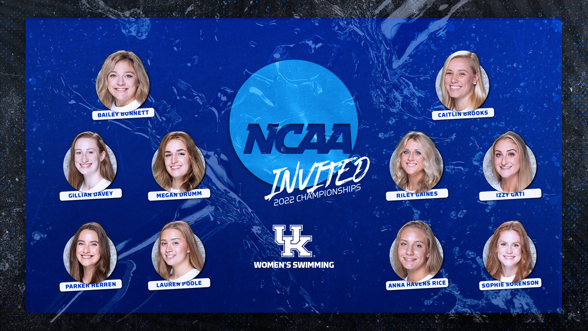 10 Kentucky Women’s Swimmers Invited to 2022 NCAA Championships