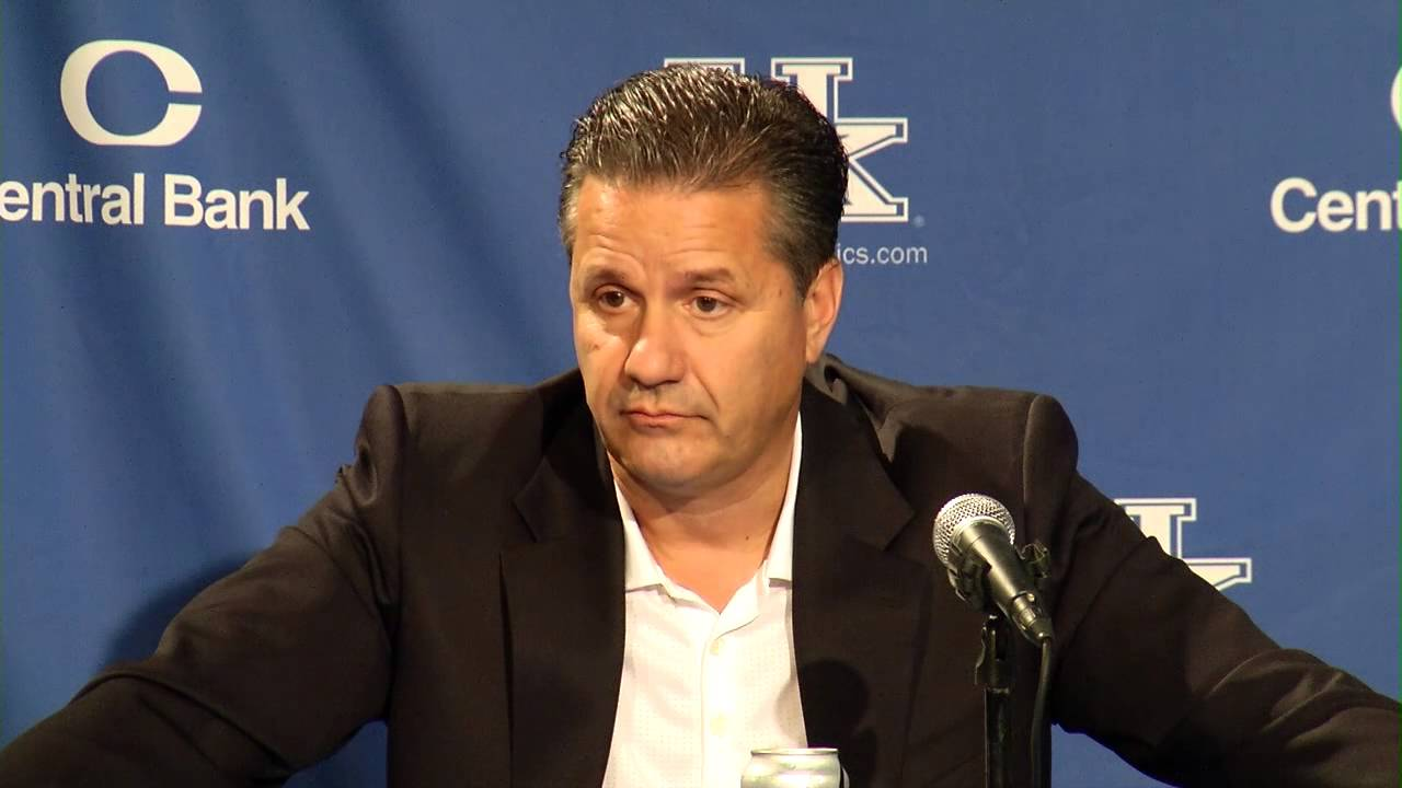 Kentucky Wildcats TV: John Calipari Blue-White Postgame