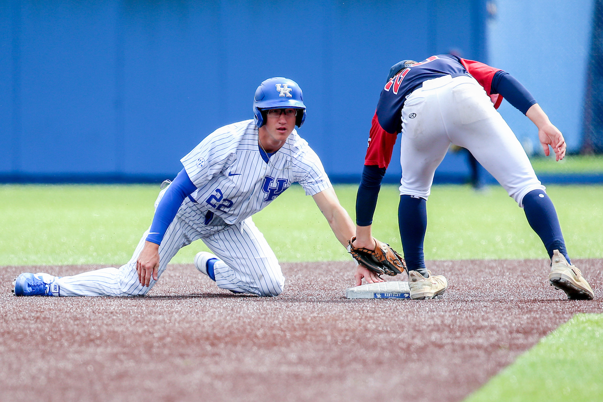 John Thrasher.

Kentucky defeats Dayton 14 - 3.

Photo by Sarah Caputi | UK Athletics