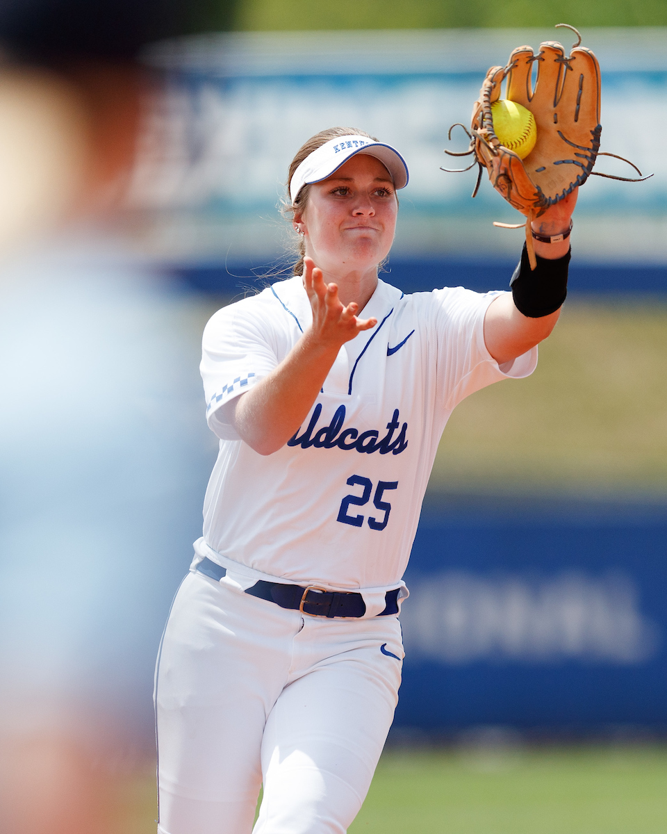 EMMY BLANE.

Kentucky falls to Notre Dame, 12-3.

Photo by Elliott Hess | UK Athletics