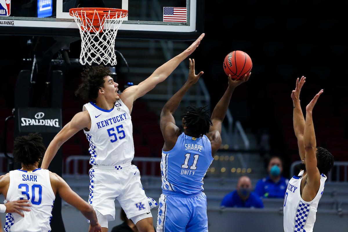 Lance Ware.

Kentucky loses to North Carolina 75-63.

Photo by Chet White | UK Athletics