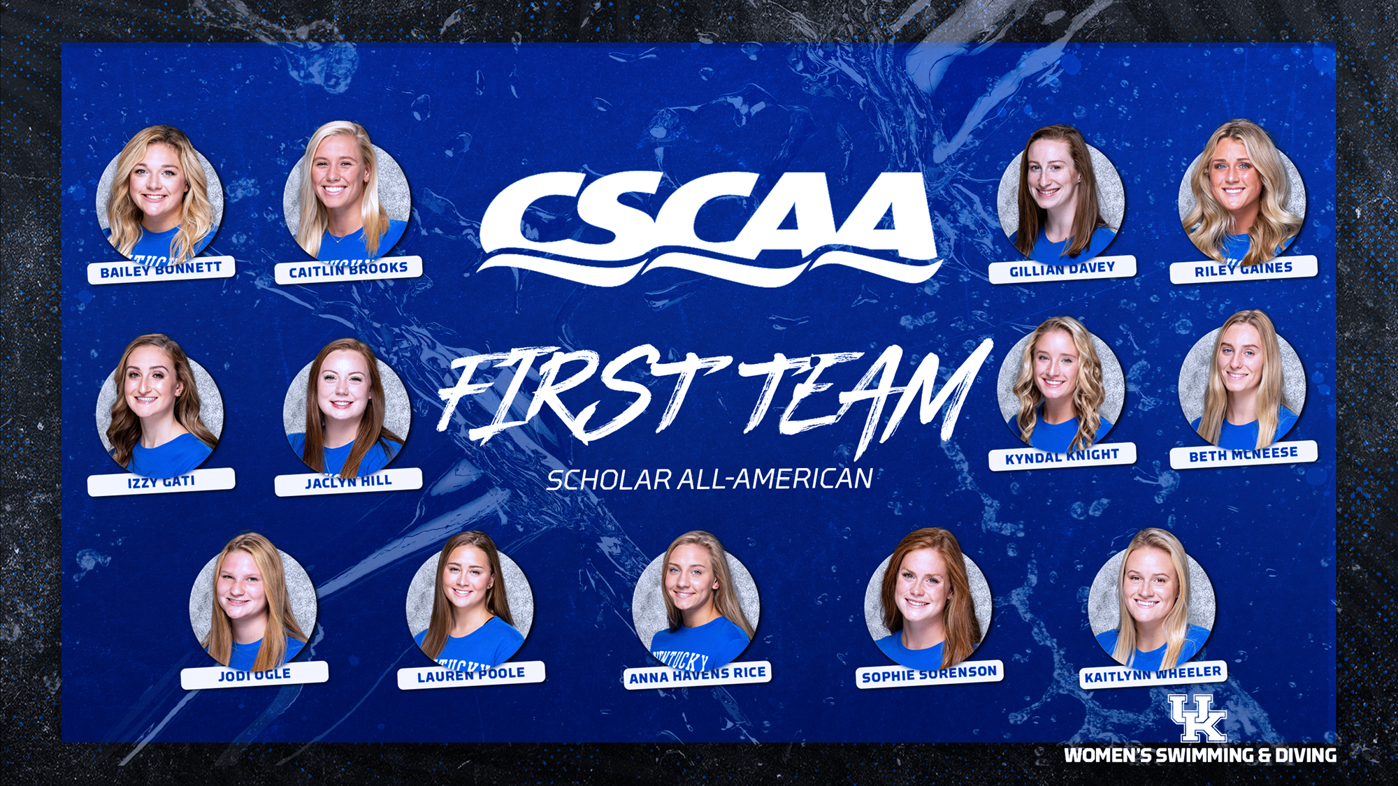 24 Swimmers & Divers Named CSCAA Scholar All-Americans