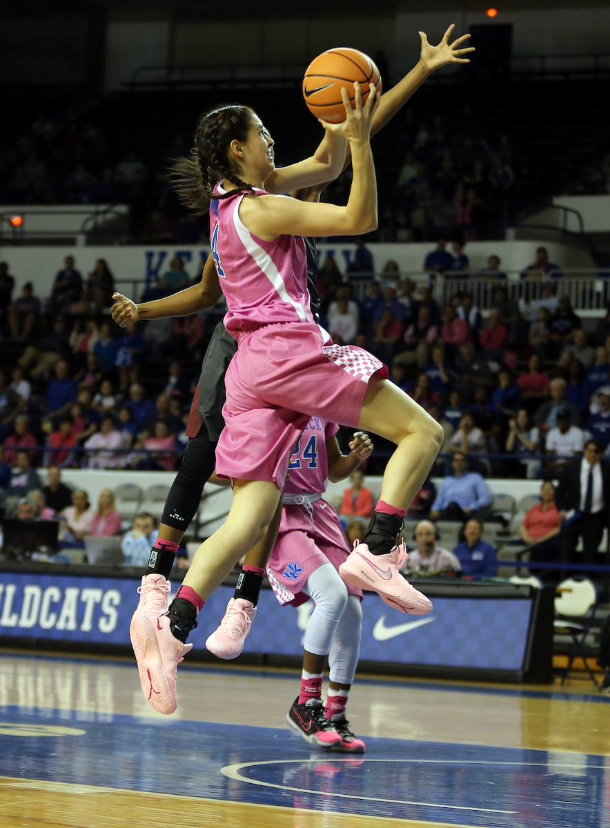 Maci Morris

The University of Kentucky women's basketball beat Arkansas on Thursday, February 15, 2018 at Memorial Coliseum.

Photo by Britney Howard | UK Athletics
