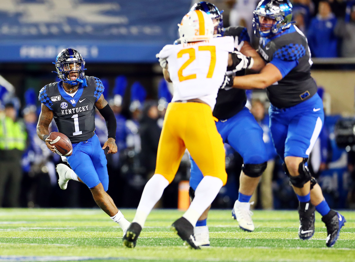 Lynn Bowden
Kentucky falls to Tennessee 17-13. 

Photo by Britney Howard | Staff