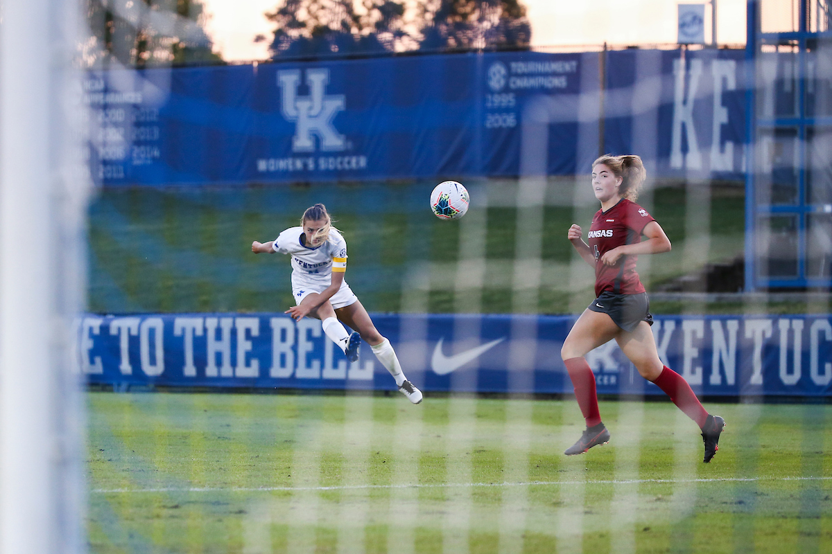 Julia Grosso. 

Arkansas defeats Kentucky 4-1.

Photo by Grant Lee | UK Athletics