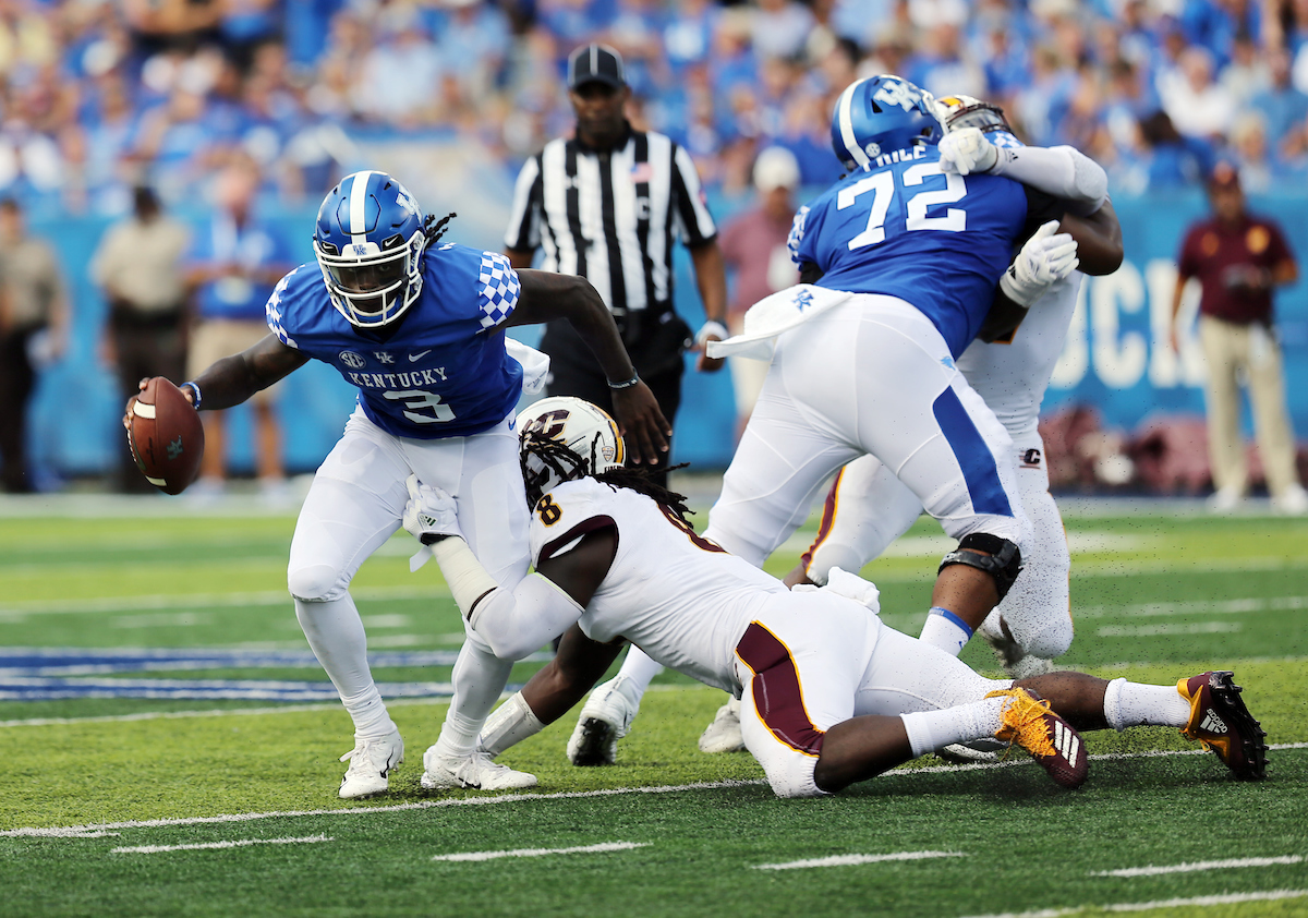 Terry Wilson


Kentucky Football beats Central Michigan 35-20.

Photo by Britney Howard | UK Athletics
