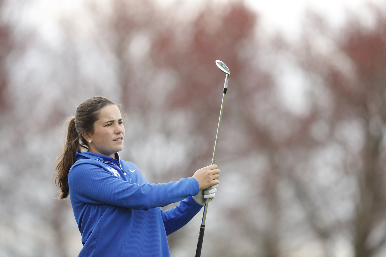 Mari­a Villanueva Aperribay.

Golf.

Photo by Chet White | UK Athletics