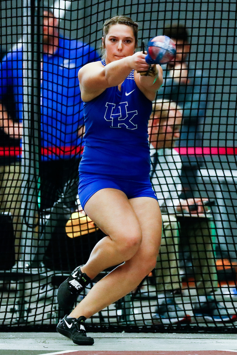 Molly Leppelmeier.

Day two of the 2019 SEC Indoor Track and Field Championships.

Photo by Chet White | UK Athletics