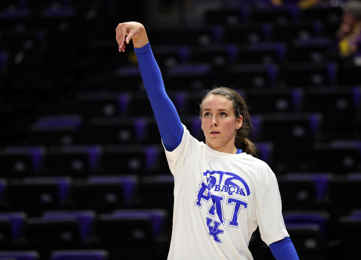 Blair Green

Kentucky Women's Basketball beat LSU 64-60. 

Photo by Britney Howard  | UK Athletics