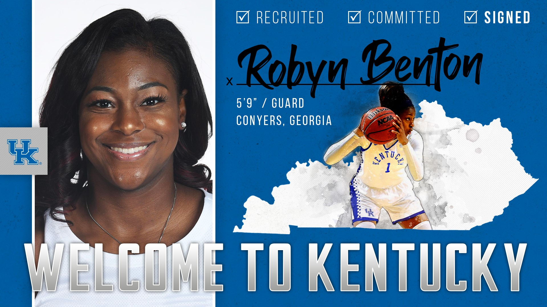 Robyn Benton Transfers to Kentucky