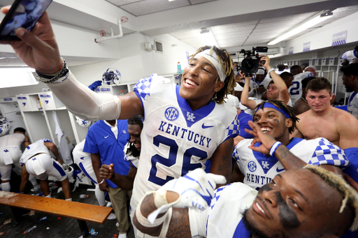 The Football team defeats Florida 27-16 on Saturday, September 9, 2018. 

Photo by Britney Howard | UK Athletics