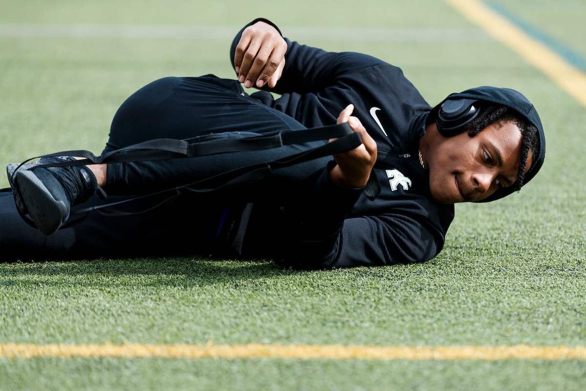 Rodney Heath Jr.

Shake out.

NCAA Track and Field Outdoor Championships.

Photo by Chet White | UK Athletics