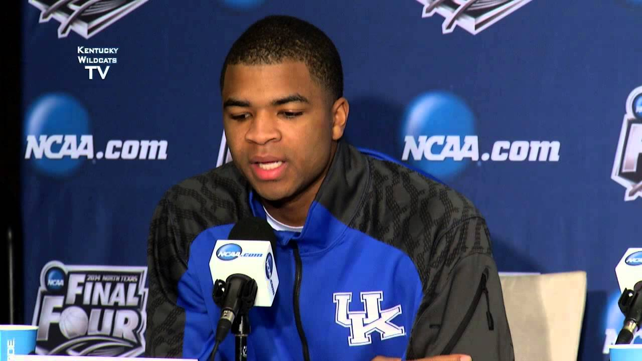 Kentucky Wildcats TV: Aaron Harrison Pre-UConn