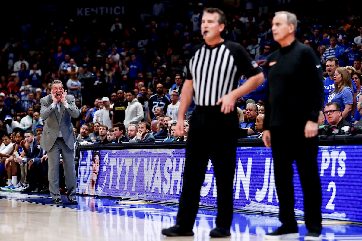 John Calipari.

Kentucky loses to Tennessee 69-62.

Photos by Chet White | UK Athletics