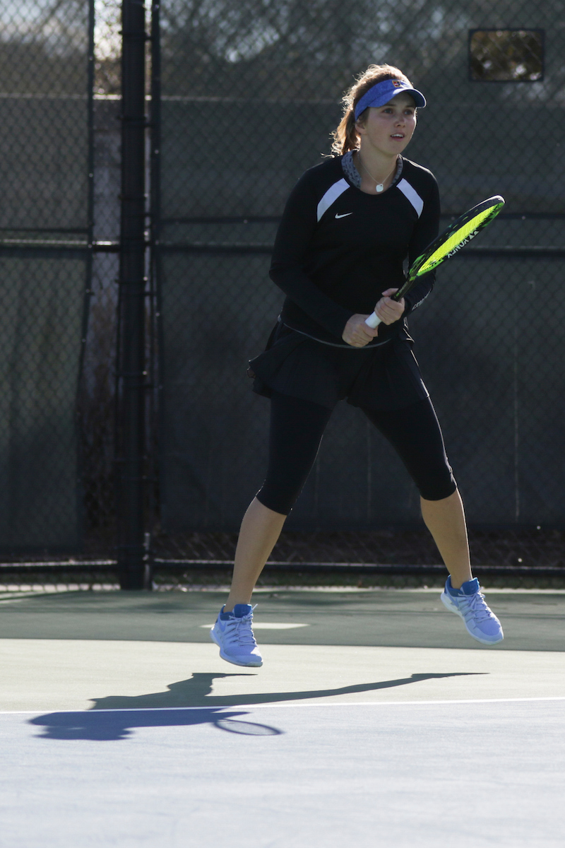 Justina Mikulskyte. 

Kentucky defeated Florida 4-3 on Friday, March 22nd.

Photo by Eddie Justice | UK Athletics
