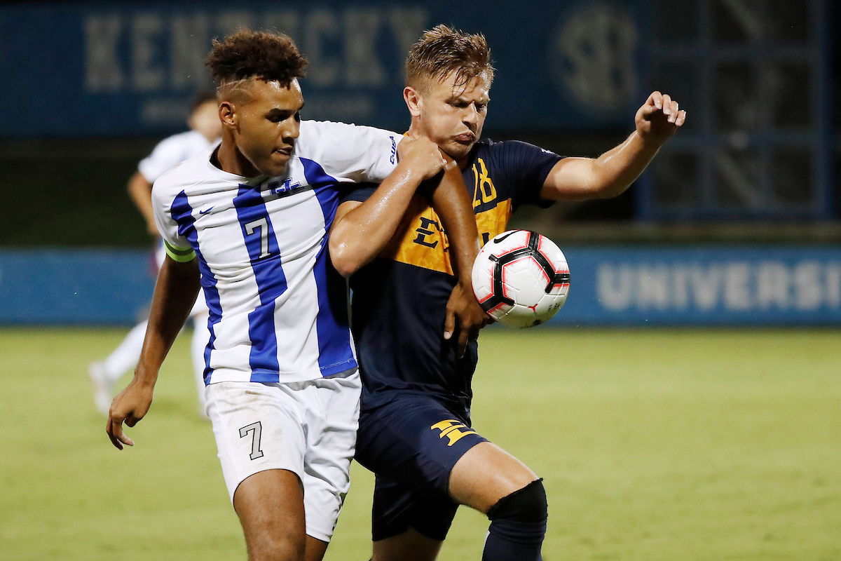 JJ Williams.

Kentucky men's soccer beat ETSU 3-0.

Photo by Chet White | UK Athletics