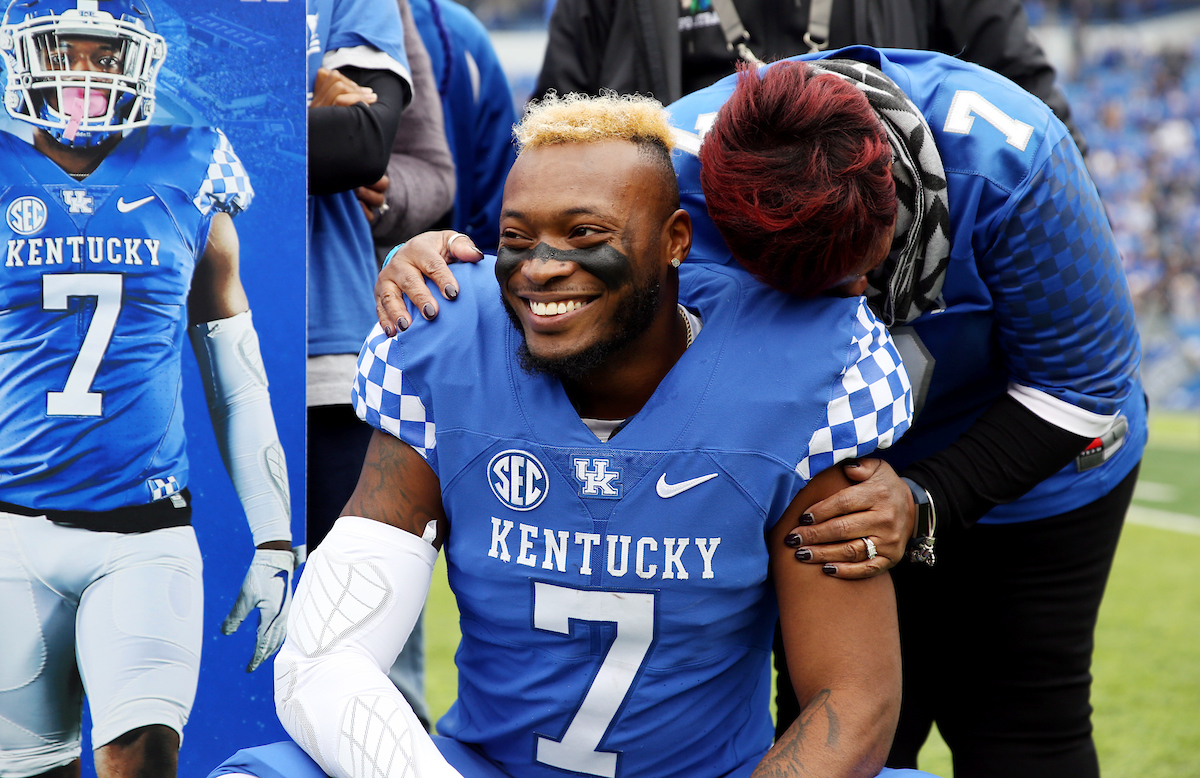 Mike Edwards


UK Football beats MTSU 34-23 on Senior Day at Kroger Field. 

Photo by Britney Howard | UK Athletics