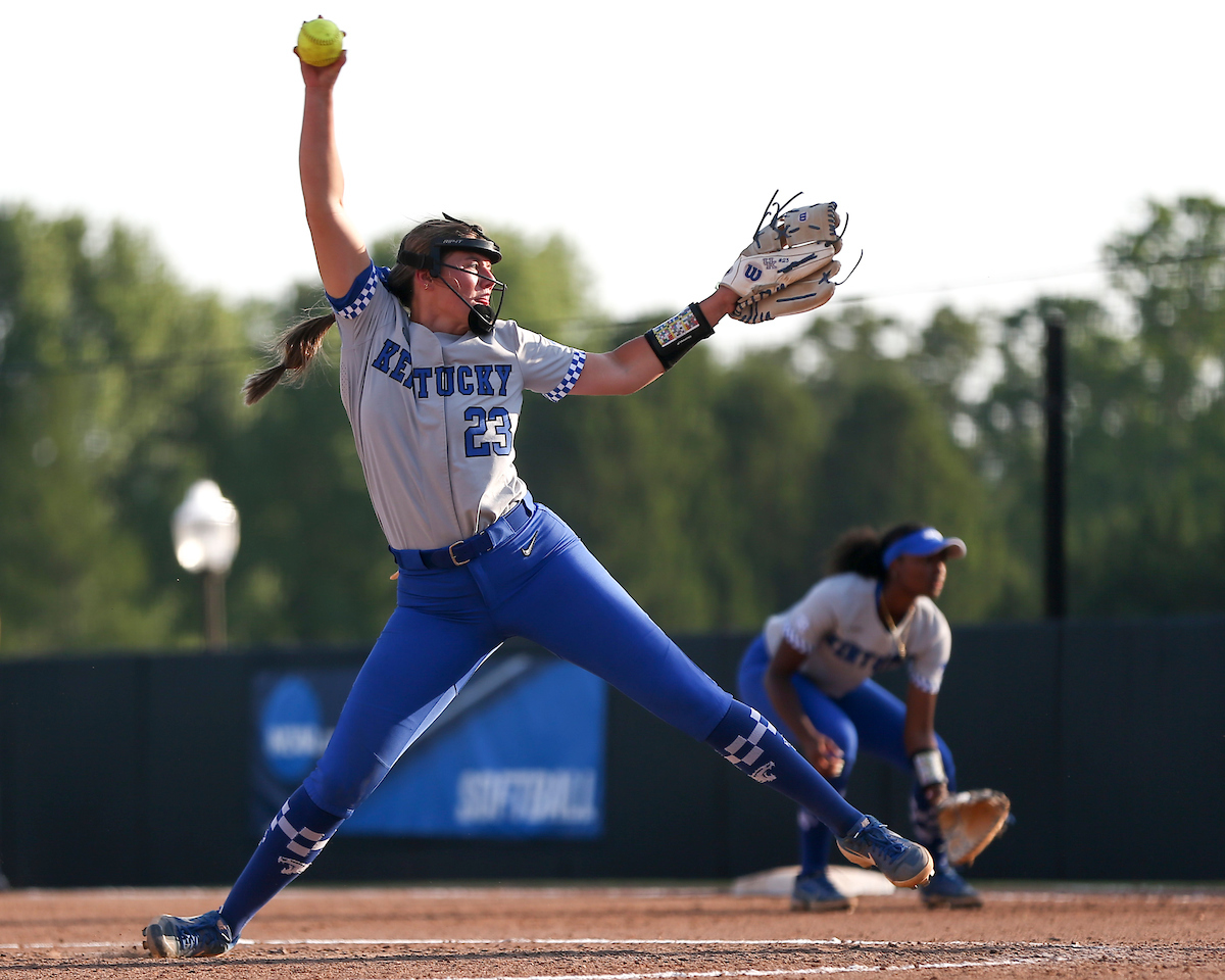 Stephanie Schoonover.

Kentucky defeats Miami of Ohio 15-1.

Photo by Grace Bradley | UK Athletics