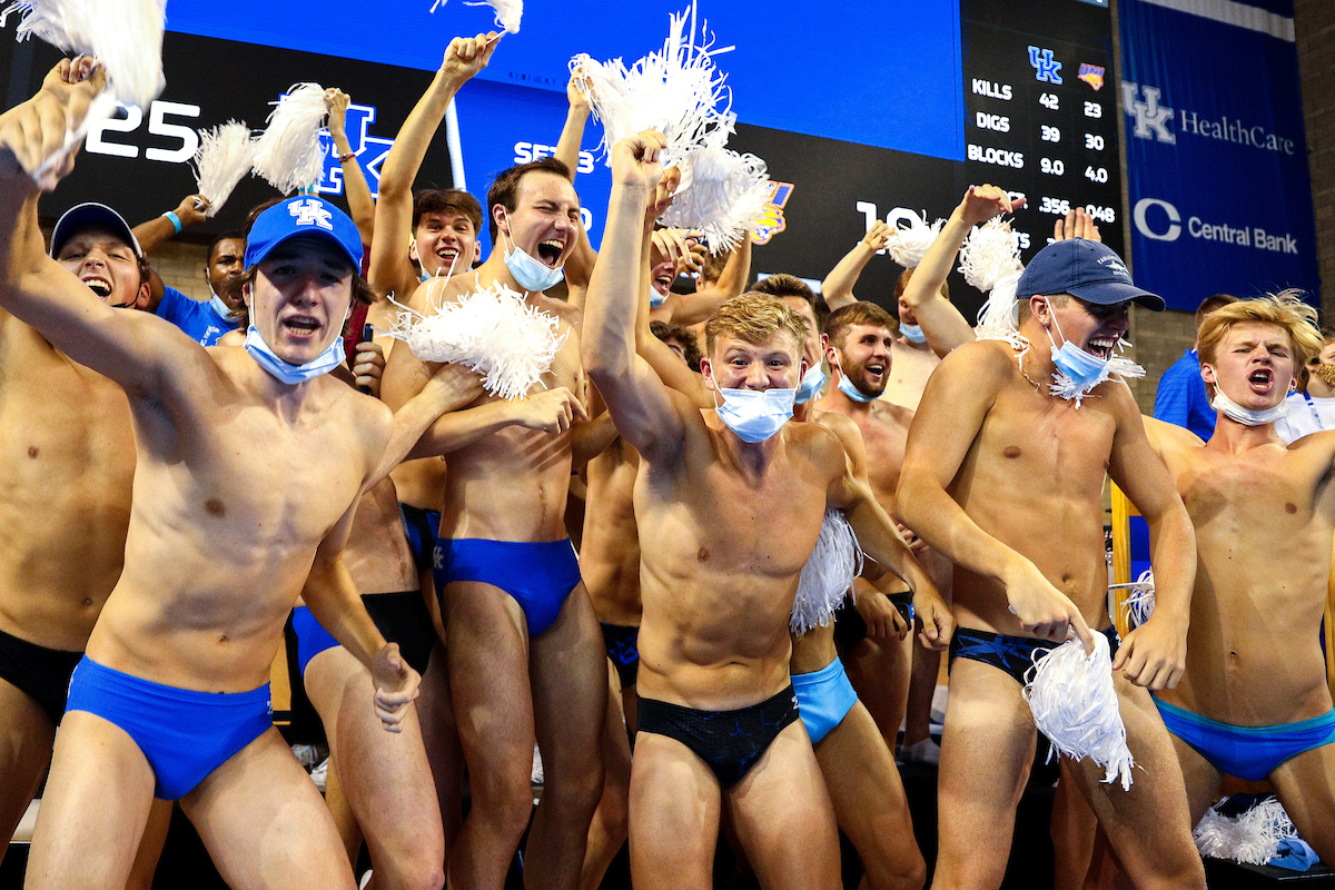 Swim and Dive Team.

Kentucky sweeps UNI 3-0.

Photo by Eddie Justice | UK Athletics