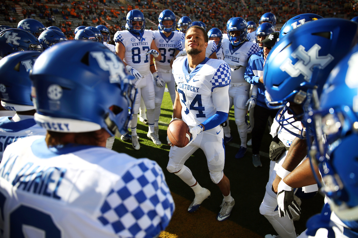Jordan Jones

Football falls to Tennessee 24-7.

Photo by Britney Howard  | UK Athletics