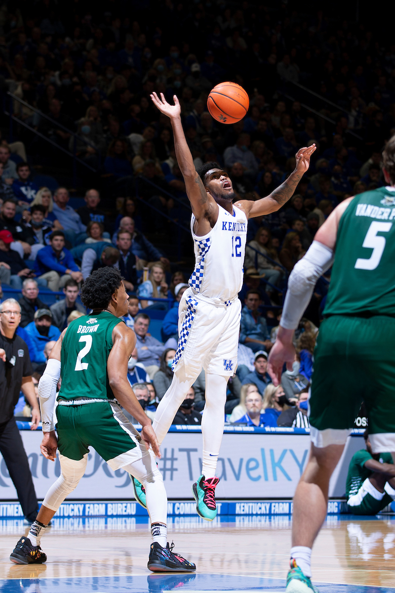 Keion Brooks Jr. 

Kentucky beat Ohio University 77-59.

Photo By Barry Westerman | UK Athletics
