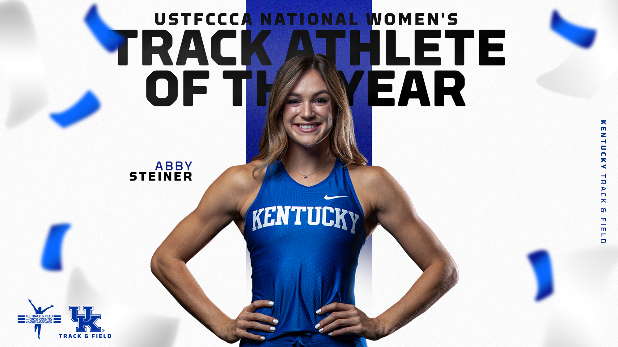 Abby Steiner named National Women’s Track Athlete of the Year by USTFCCCA