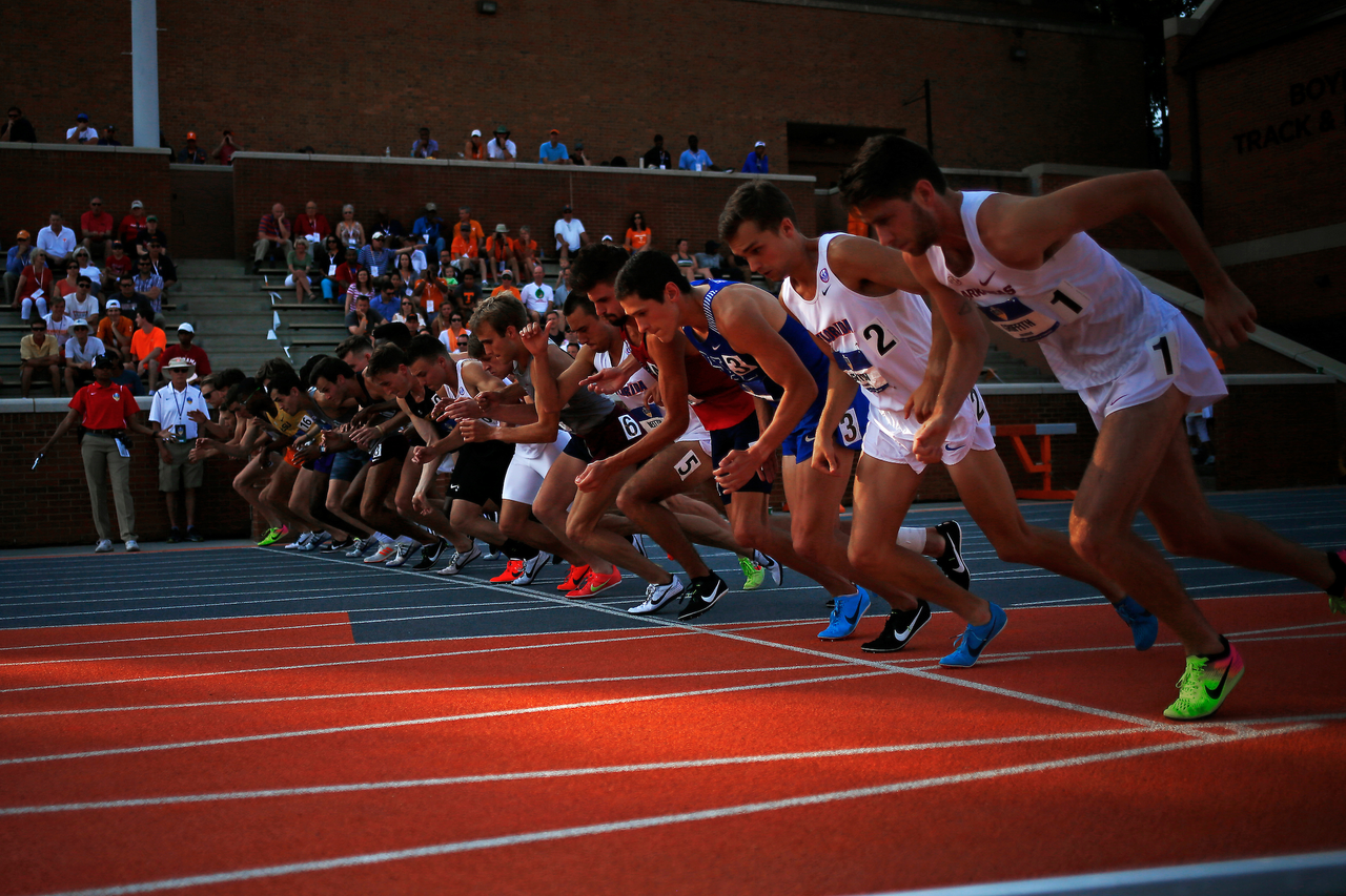 Ben Young. Kendall Muhammad.

Day three of the 2018 SEC Outdoor Track and Field Championships on Sunday, May 13, 2018, at Tom Black Track in Knoxville, TN.

Photo by Chet White | UK Athletics