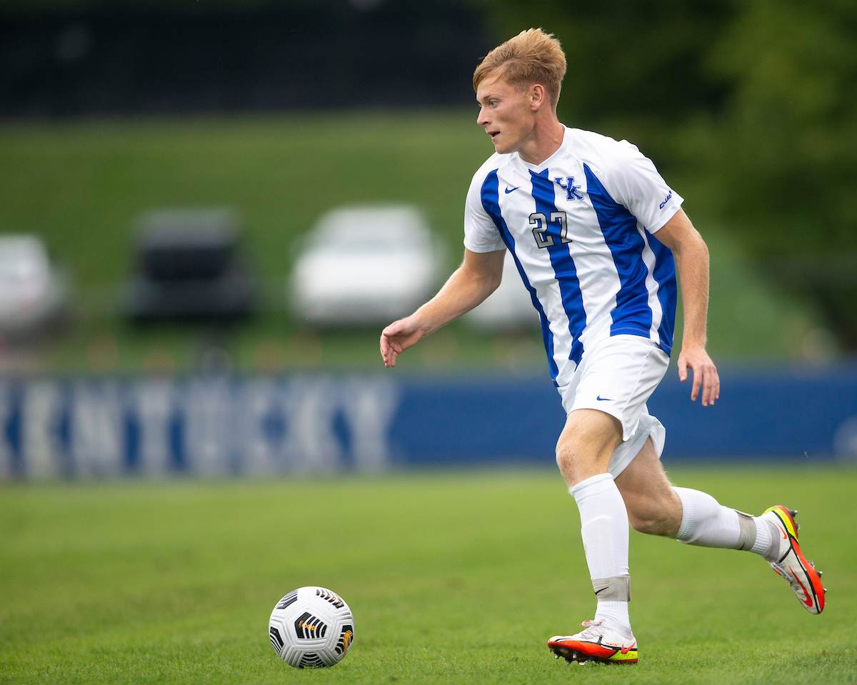 Ben Damge.

Kentucky defeats Western Michigan 1-0.

Photo by Grace Bradley | UK Athletics