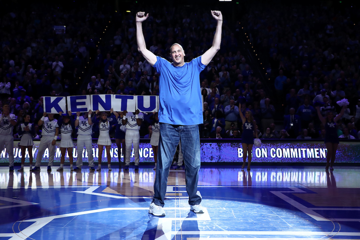 Sam Bowie.

UK beat Auburn 73-66.

Photo by Elliott Hess | UK Athletics