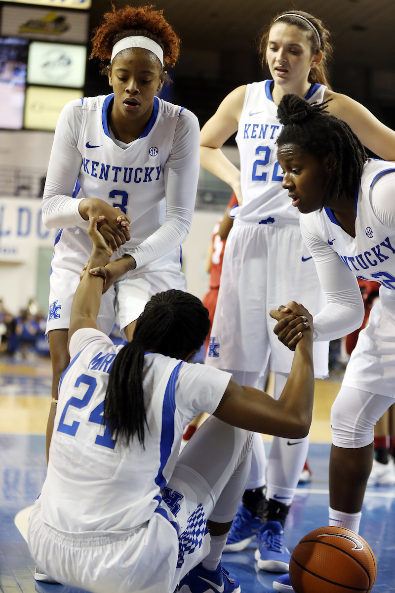 Taylor Murray

The University of Kentucky women's basketball team defeats Alabama on Thursday, January 25, 2018 at Memorial Coliseum. 

Photo by Britney Howard | UK Athletics