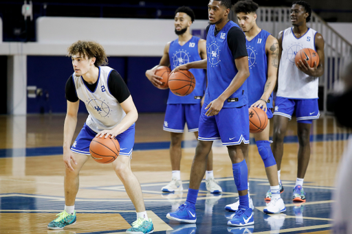 Devin Askew. Keion Brooks Jr. Davion Mintz. Dontaie Allen. Terrence Clarke.

2020 Pro Day.

Photo by Chet White | UK Athletics