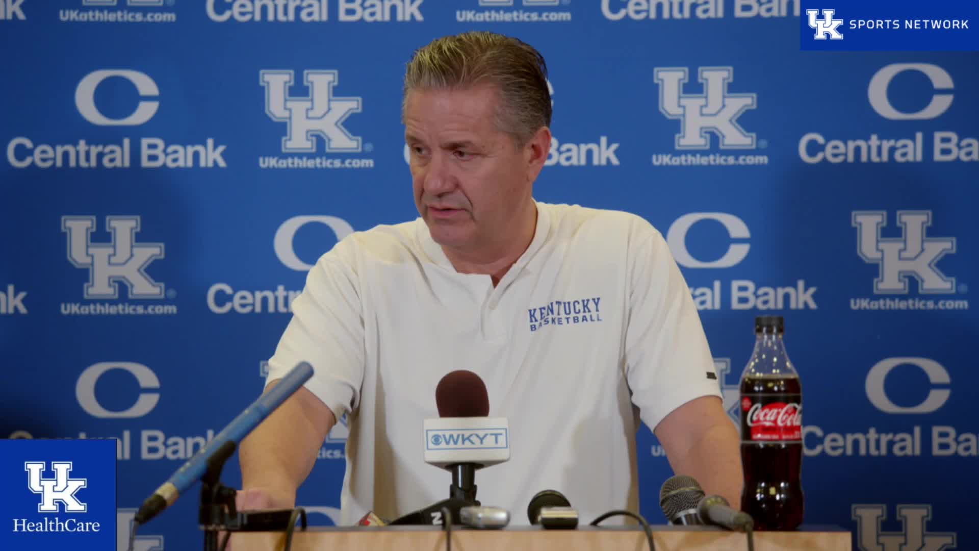 MBB: Coach Calipari - Pre-Louisville