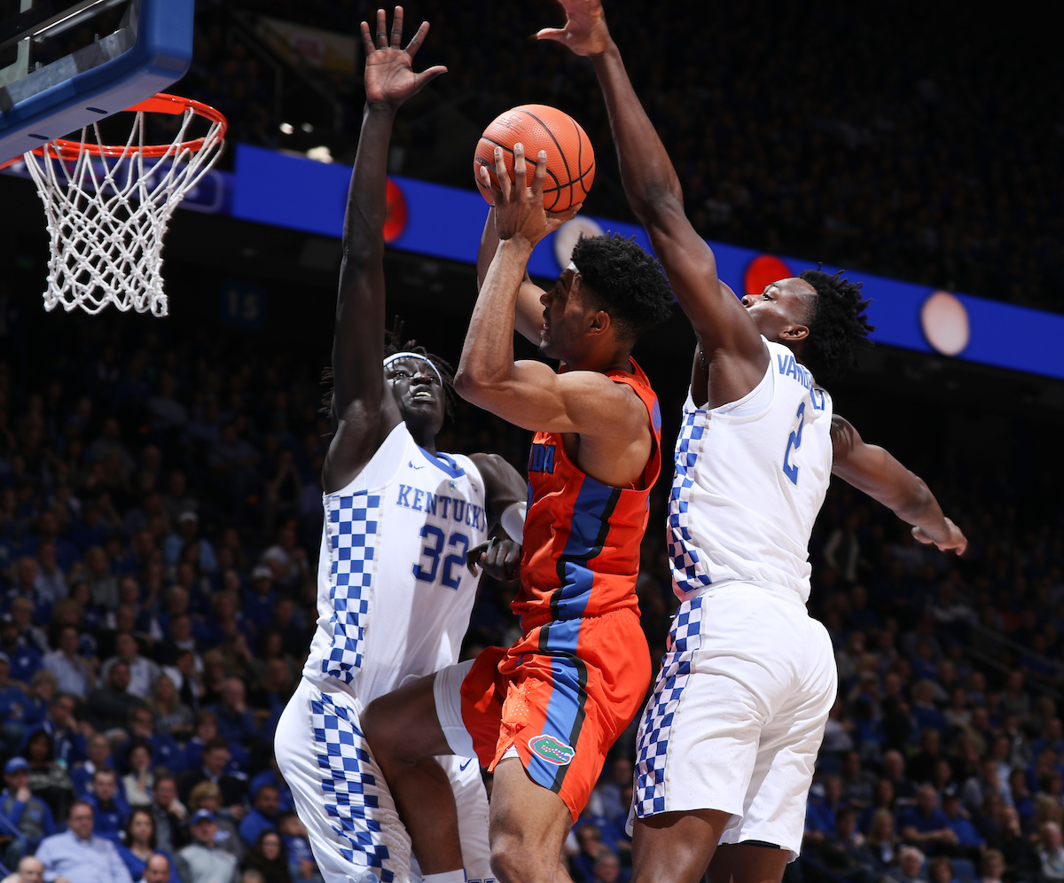 Wenyen Gabriel.

The University of Kentucky men's basketball team falls to Florida 66-64 on Saturday, January 20, 2018 at Rupp Arena in Lexington, Ky.

Photo by Elliott Hess | UK Athletics