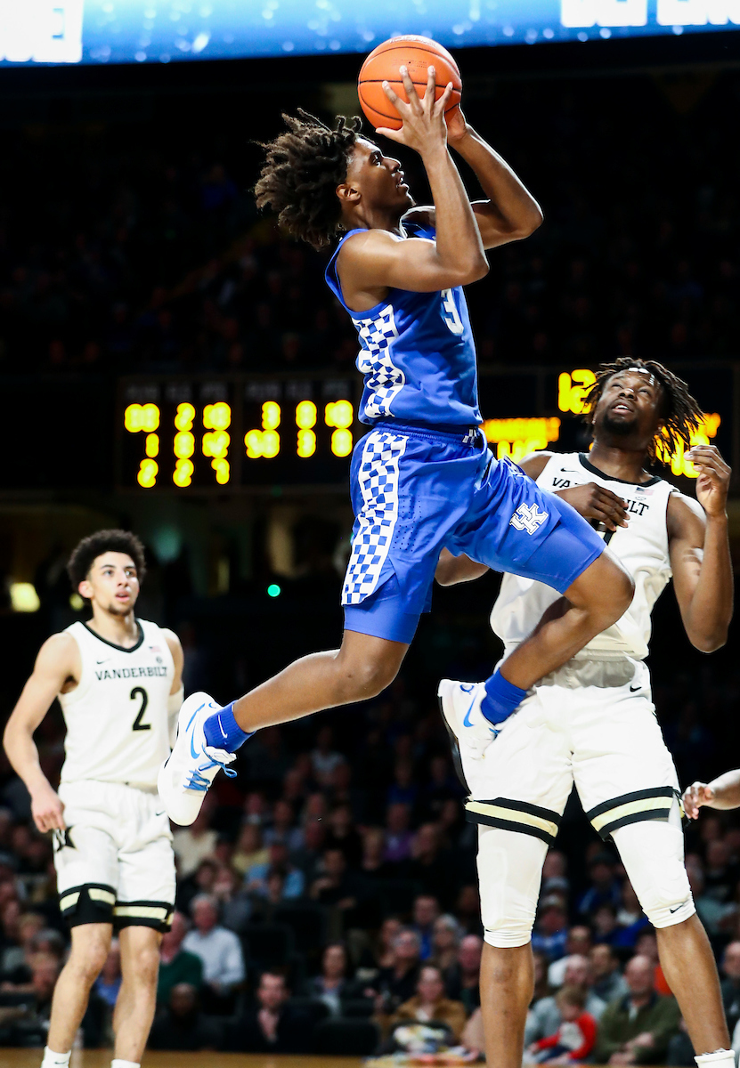 Tyrese Maxey. 

Kentucky beat Vanderbilt 78-64.

Photo by Chet White | UK Athletics