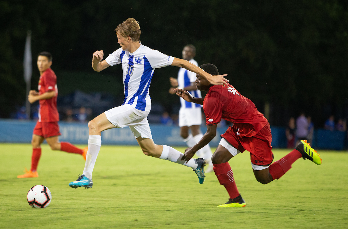 Nicolai Fremstad.

Kentucky beats Louisville 3-0.


Photo by Isaac Janssen | UK Athletics
