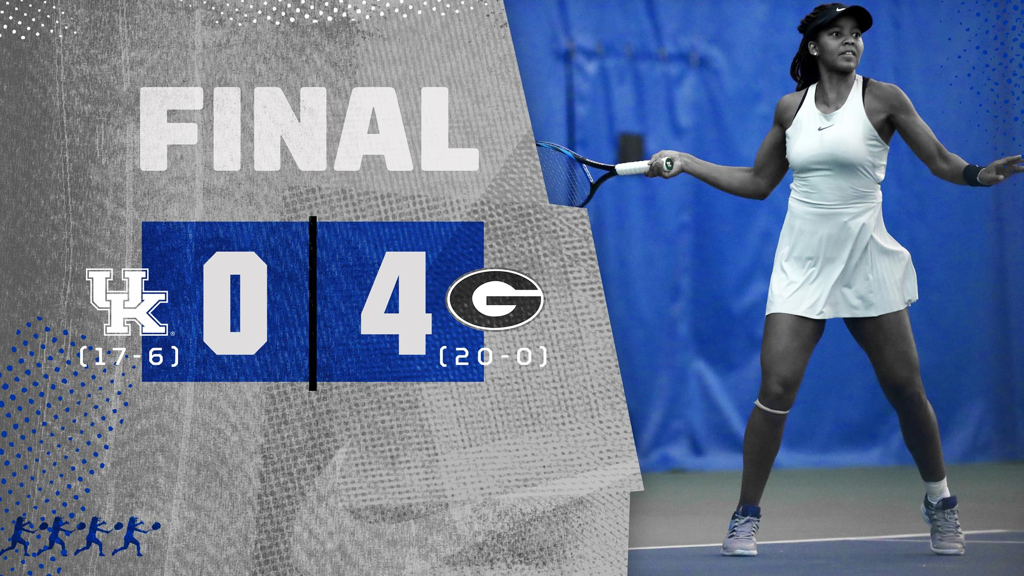 No. 24 UK Women’s Tennis Falls to Second-Best Team in Nation at Georgia